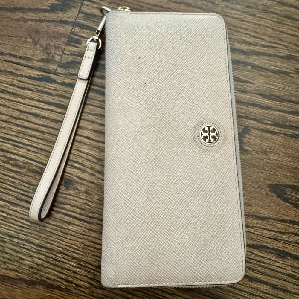 Tory Burch Continental Wallet w/ Wrist Strap
